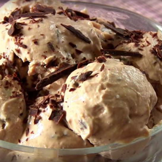 Рецепт мороженого из творога с шоколадом