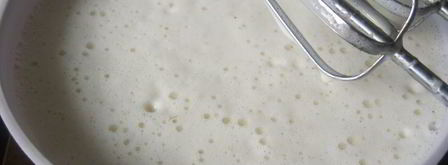 мороженое из зеленого чая с мятой и корицей. Шаг 7