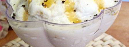 мороженое из зеленого чая с мятой и корицей. Шаг 10