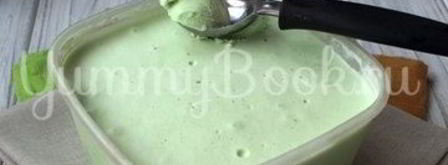 мороженое с чаем матча. Шаг 7