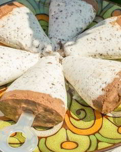 Мороженое с шоколадной крошкой