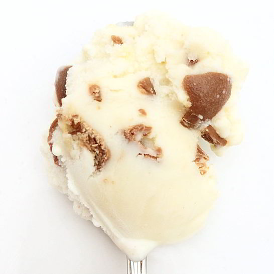 Рецепт мороженого с солодовым молоком и конфетами maltesers