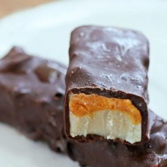 Рецепт мороженого сникерс