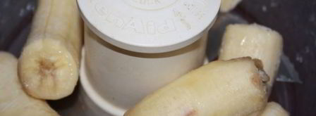 мягкое мороженое из бананов с медом. Шаг 2