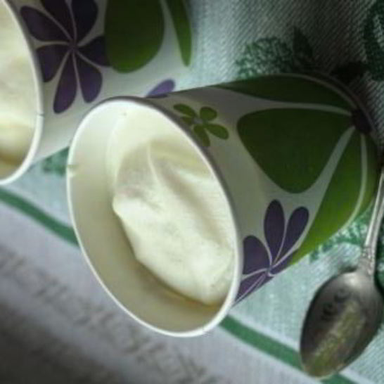 Рецепт пломбира в стаканчике