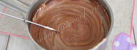 шоколадное мороженое с дропсами. Шаг 6