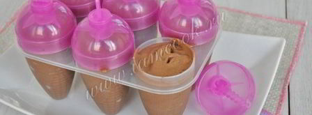 шоколадное мороженое с дропсами. Шаг 9