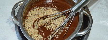 шоколадное мороженое с орехами в блендере. Шаг 12