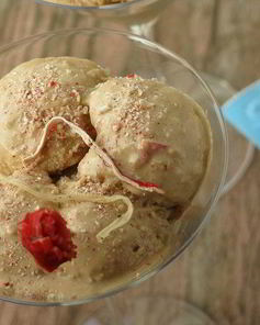 Соленое мороженое с крабовыми палочками