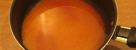 соленое мороженое с крабовыми палочками. Шаг 3