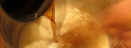 соленое мороженое с крабовыми палочками. Шаг 6