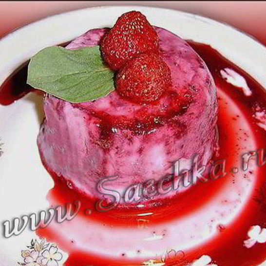 Рецепт творожного мороженого