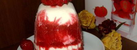 творожный торт-мороженое с клубникой. Шаг 11