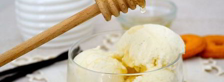 ванильное мороженое со сливочным сыром и медом. Шаг 6