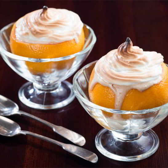 Рецепт запеченного мороженого