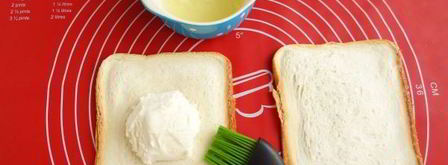 жареное мороженое в тостовом хлебе. Шаг 5