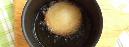 жареное мороженое в тостовом хлебе. Шаг 8