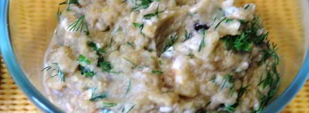 баклажановый мусс под сырной корочкой. Шаг 2