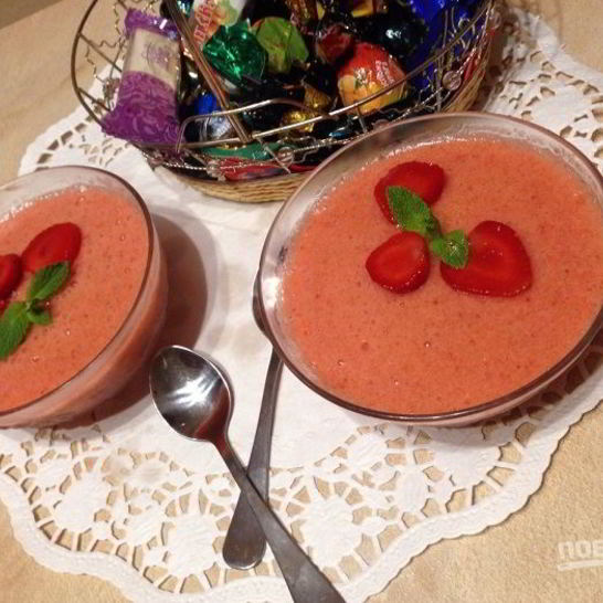 Рецепт фруктового мусса