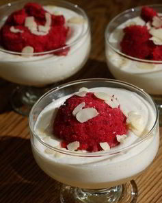 Йогуртовый мусс с гранитой