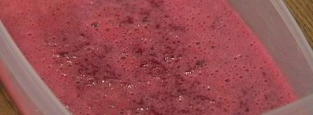 йогуртовый мусс с гранитой. Шаг 6