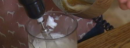 йогуртовый мусс с гранитой. Шаг 8