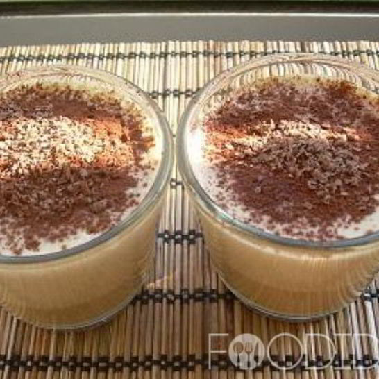 Рецепт кофейно-творожного мусса
