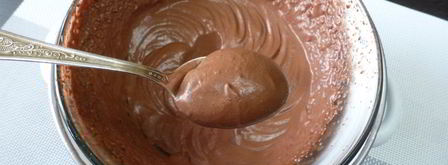 крем-мусс из шоколада и воды. Шаг 5