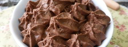 крем-мусс из шоколада и воды. Шаг 6