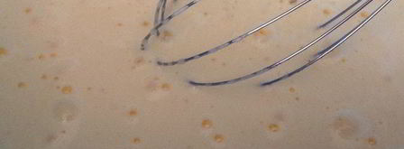 легкий кофейный бисквит с кокосовым муссом. Шаг 4