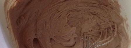 легкий кофейный бисквит с кокосовым муссом. Шаг 7