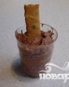 Легкий шоколадный мусс