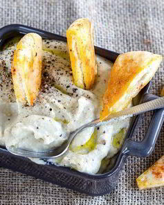 Магрибский мусс из баклажанов