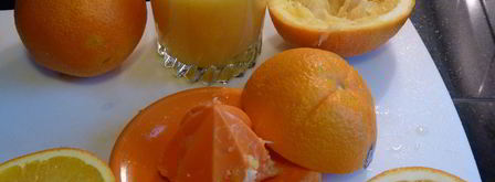 мусс из апельсинов. Шаг 2