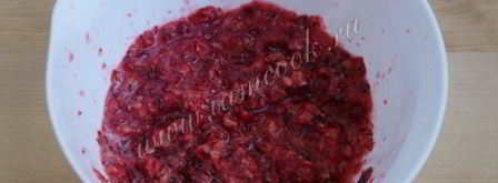 мусс из клюквы с манкой. Шаг 4