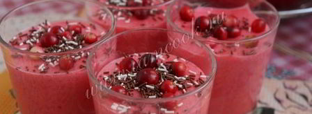 мусс из клюквы с манкой. Шаг 15