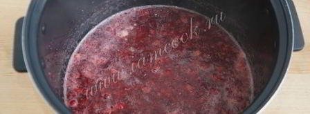 мусс из клюквы с манкой. Шаг 8