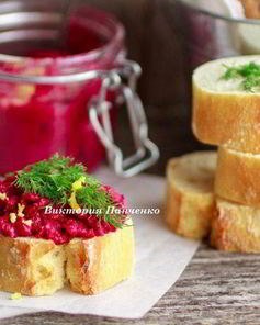 Мусс из запеченной свеклы