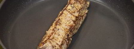 нежная говядина с муссом из кабачка и кремом из козьего сыра. Шаг 5