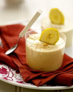 Нежный банановый мусс