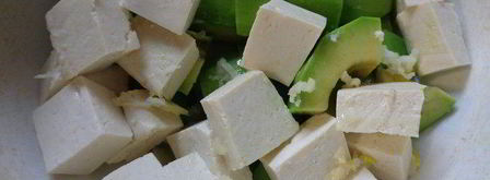 нежный мусс из авокадо с тофу. Шаг 5