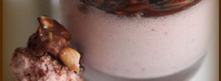 шоколадно-клубничный мусс с орешками. Шаг 5