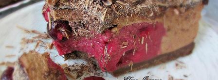 шоколадно-вишневый торт-мусс. Шаг 23