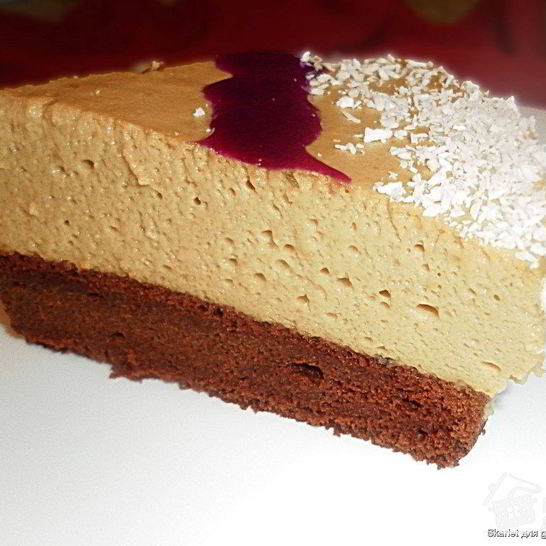 Рецепт торта-мусса кофе по-ирландски