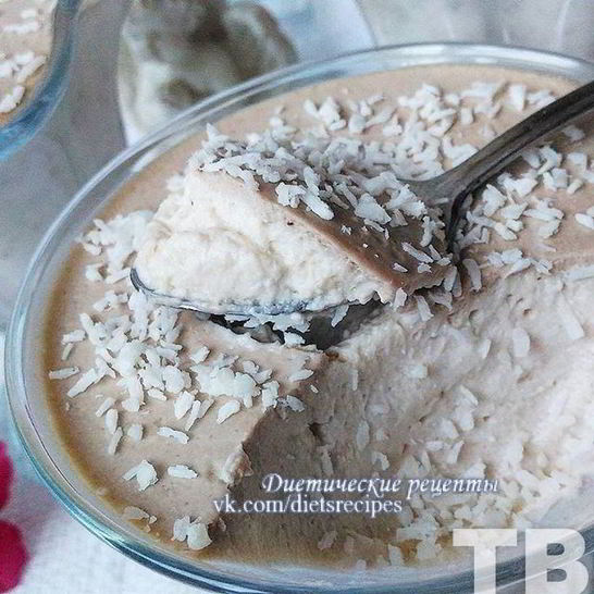 Рецепт творожно-бананового мусс