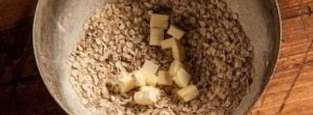 овсяный крамбл с яблоком. Шаг 3