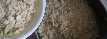 овсяный крамбл с ягодами. Шаг 6