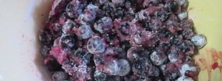 овсяный крамбл с ягодами. Шаг 9