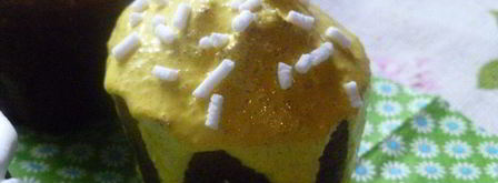 бездрожжевой шоколадный кулич. Шаг 14