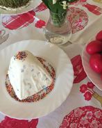 Быстрая творожная пасха